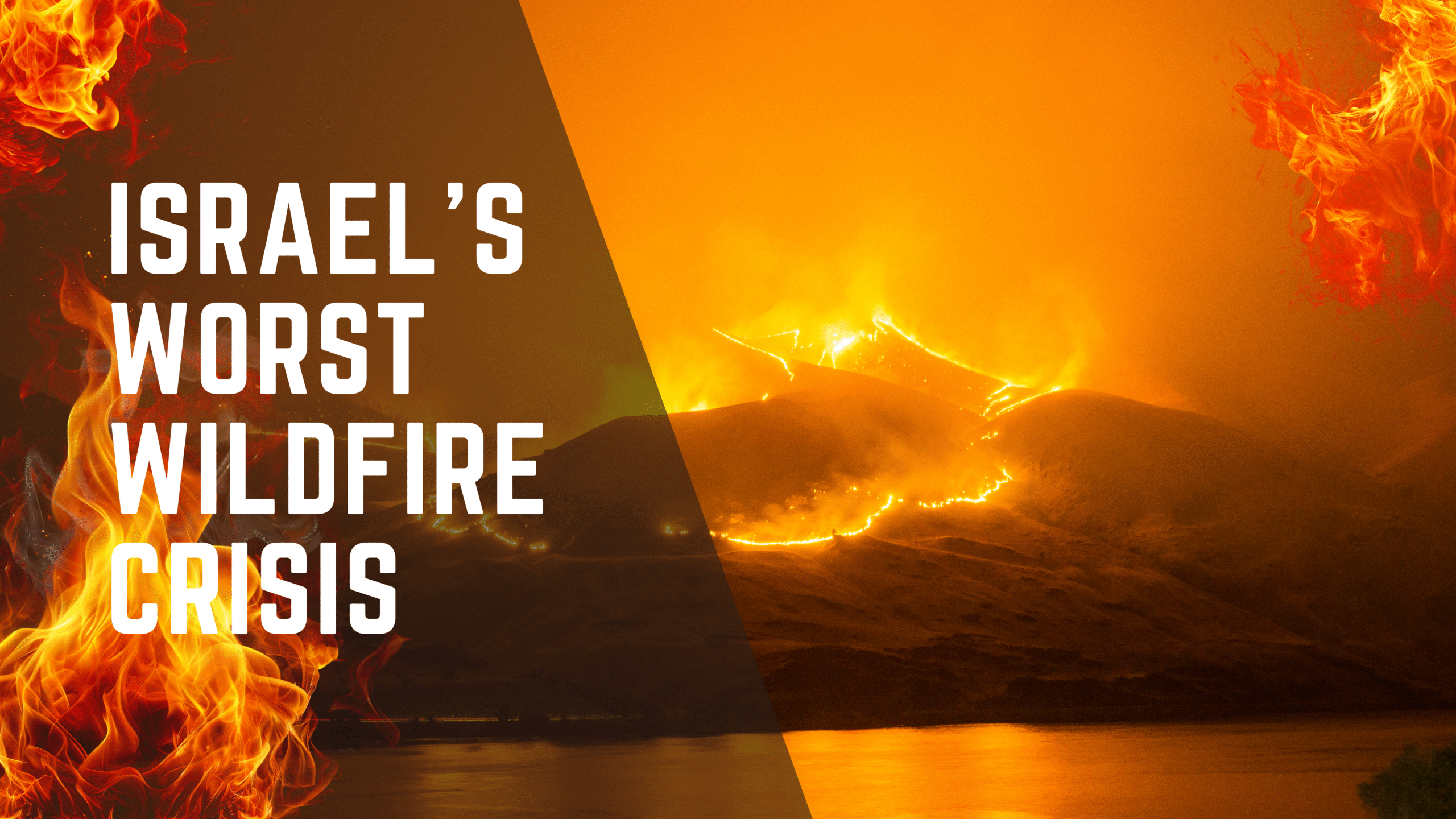 Israel wildfires 2025